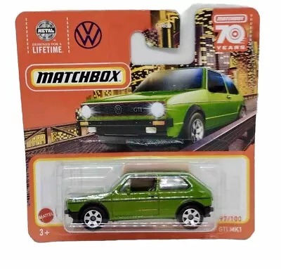 Buy Matchbox 1976 Volkswagen Golf Gti Mk1 Mattel 1:64 • 20.13£