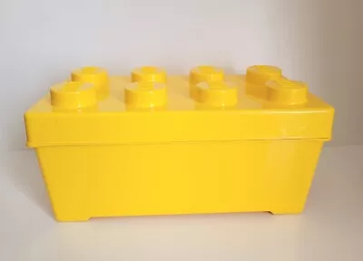 Buy Lego Big Yellow 8 Stud Storage Box 2012 • 13.50£