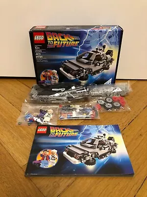 Buy LEGO 21103 DeLorean Time Machine Back To The Future IDEAS | 100% Complete • 157.81£