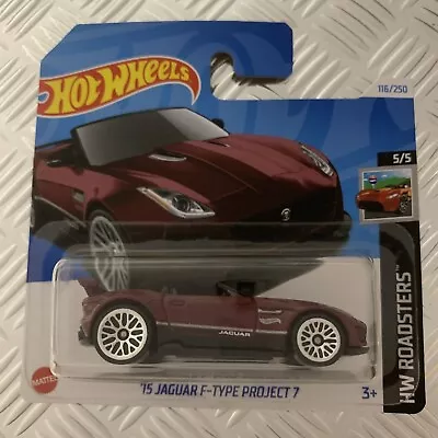 Buy Hot Wheels ‘15 Jaguar F-Type Project 7 1:64 Mattel Diecast • 5£