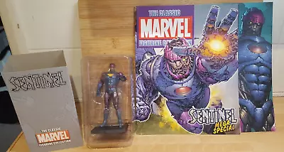 Buy Eaglemoss Classic Marvel Figurine Collection Mega-Special  Sentinel  Boxed + Mag • 30£