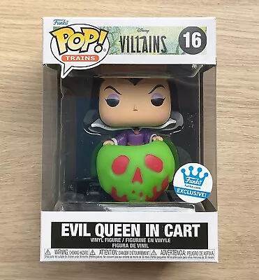 Buy Funko Pop Trains Villains Evil Queen In Cart #16 + Free Protector • 24.99£