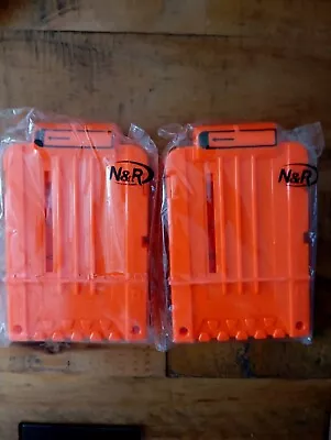 Buy NERF N Strike Attachment Nerf Clip Ammo Accessories Fits 6 Bullets  • 7.99£