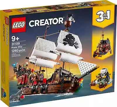 Buy LEGO Creator: Pirate Ship (31109) Brand New And Sealed • 89.99£