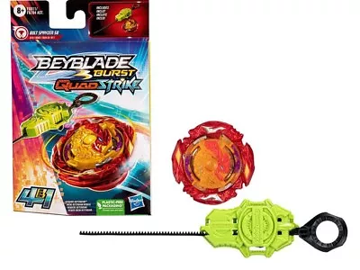 Buy Beyblade Burst QuadStrike Bolt Spryzen S8 Battle Top By Hasbro • 23.60£