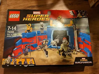 Buy LEGO Marvel Super Heroes Thor Ragnarok (76088) Thor Vs. Hulk: Arena Clash • 60£
