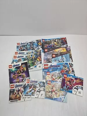 Buy Lego Instructions Manuals ONLY   Marvel,  • 12.99£