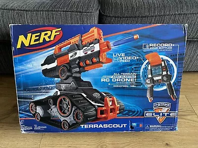 Buy Nerf N Strike Elite TerraScout Drone RC Drone Tank Brand New Boxed SUPER RARE • 299.97£