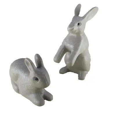 Buy Playmobil      Grey  Hare & Rabbit - Animal Clinic / Pets / Vets Sets   -    NEW • 2.21£