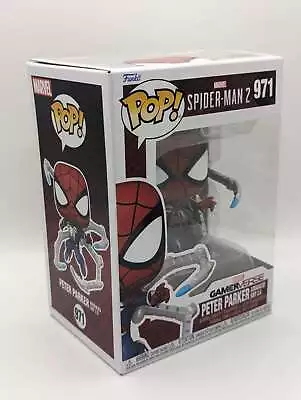 Buy Funko Pop Games Gamerverse | Spider-Man 2 | Peter Parker Advanced Suit 2.0 #971 • 17.99£