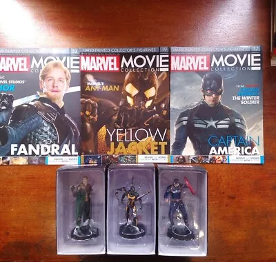 Buy Eaglemoss Marvel Movie Collection Figurines #17 #53 #19 Including Magazines  • 9£