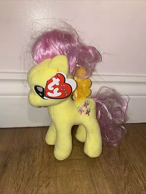 Buy My Little Pony Sparkle Soft Toy With Tags TY - Yellow & Pink • 4.95£