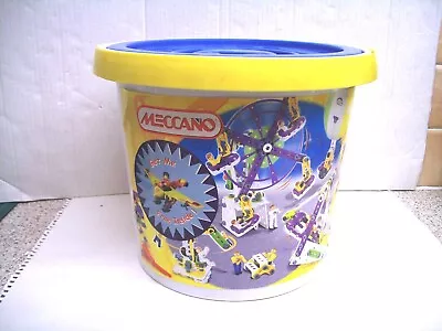 Buy Large Tub Of Plastic Meccano Based Around Set 0100. Please See Photographs. • 8.99£