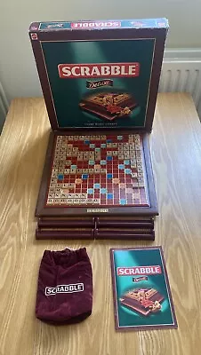 Buy Scrabble Deluxe By Mattel Complete In Original Box • 34.95£