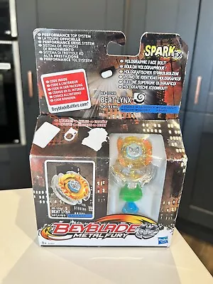 Buy New Hasbro Beyblade Metal Fury BB-109B Beat Lynx AD145WD Balance With Spark FX • 89.99£