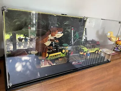 Buy Lego Jurassic Park: T.Rex Breakout (76956) Complete With Lights & Display Case • 295£