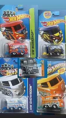 Buy JOB LOT 5 X Hot Wheels Volkswagen Kool Kombi • 65£