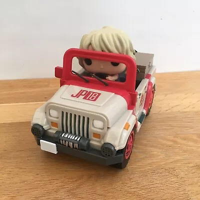 Buy Funko Pop! Rides #39 Jurassic Park Ellie Sattler With Park Vehicle Jeep (2018) • 22£