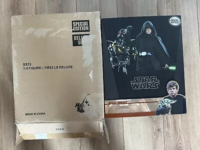 Buy Hot Toys Star Wars Luke Skywalker And Grogu Deluxe Special Edition DX23 1/6 • 180£