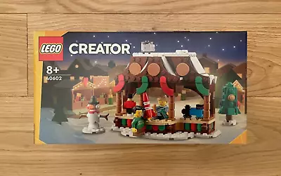 Buy Lego Creator 40602 Winter Market Stall - Seasonal -Snowman - Box Set -NEW SEALED • 8.99£