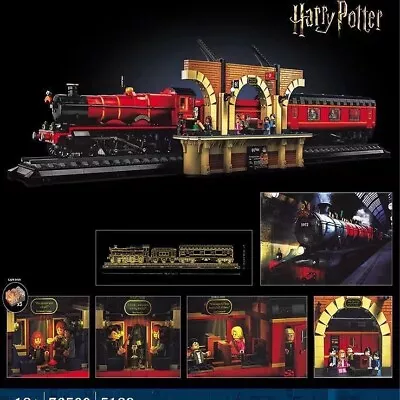 Buy Harry Potter 76405 Hogwarts Express Train +station Collectors' Edition Lego MOC • 200£