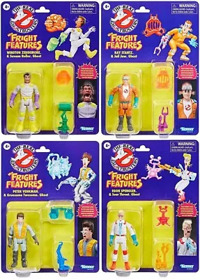 Buy Ghostbusters 5 Inch Kenner Vintage Fright Features Set Of 4 11cm Hasbro • 81.74£