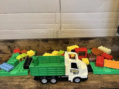 Buy Lego Duplo Rare Zoo Truck With Blocks Bundle • 12.99£