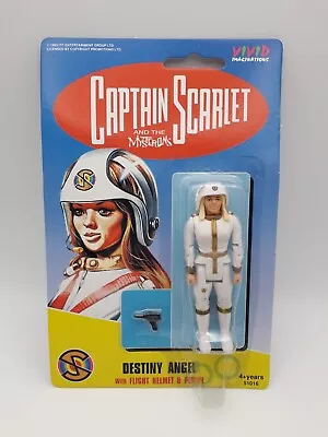 Buy Captain Scarlet, Destiny Angel With Flight Helmet & Pistol, 1993, Unopened Pack. • 17.90£