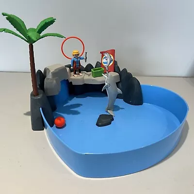 Buy Playmobil Dolphin Pool Enclosure Aquarium Zoo Play Set Toys 5927 • 28£