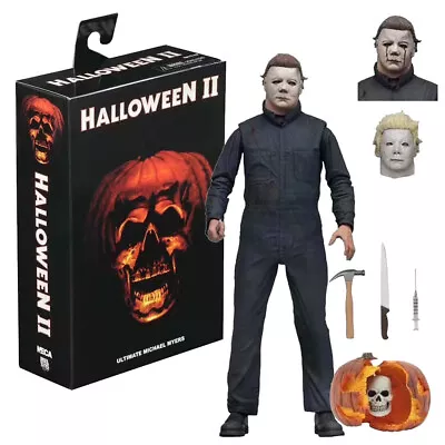 Buy New Halloween 2 Ultimate Michael Myers 7  Action Figure 1981 Movie 1:12 Scale • 38.38£