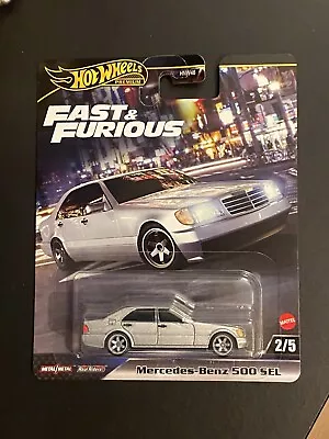 Buy Hot Wheels Fast And Furious Mercedes-Benz 500 SEL Silver.  Brand New. • 12.99£