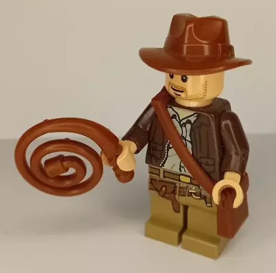 Buy LEGO Indiana Jones - Indiana Jones 'Closed Mouth, Lopsided Grin' - (iaj001). • 4£