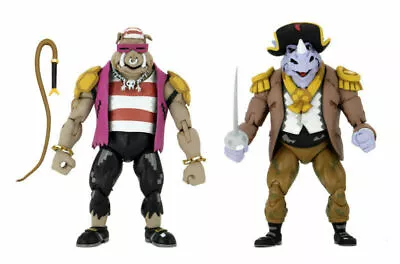 Buy NECA Teenage Mutant Ninja Turtles In Time Pirate Bebop And Rocksteady 2 Pack • 58.95£