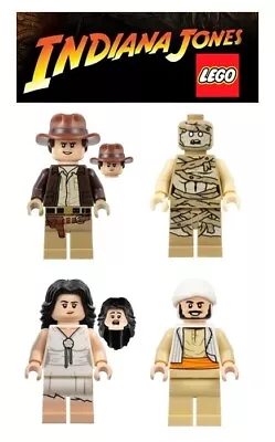 Buy LEGO Indiana Jones Minifigure - PICK YOUR FIGURE - BRAND NEW • 8.99£
