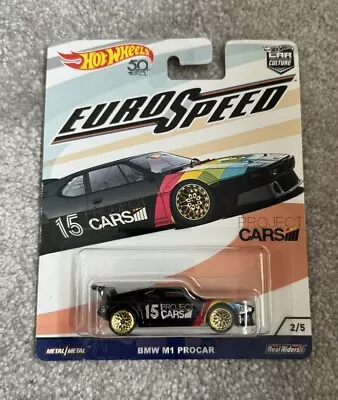 Buy Hot Wheels BMW M1 Procar Black Euro Speed Car Culture 2017 BNIB RARE • 19.95£