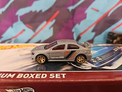 Buy WHEELSWAP CUSTOM HOT WHEELS MITSUBISHI LANCER EVOLUTION On Real Riders Combine  • 12.34£