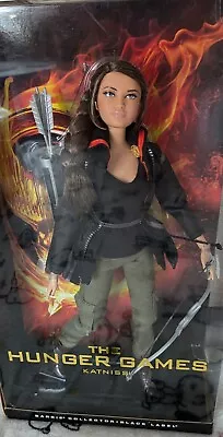 Buy Barbie Collector Katniss Hunger Games Doll 2012 Black Label For Collectors OOAK • 131.51£