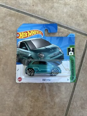 Buy Hot Wheels:  Fiat 500e   HW Green Seed 2024 • 0.99£