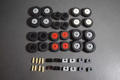 Buy Lego 55982 3749 8 Wheels 8 Tyres 8 Pins 8 Bricks For 2 Car Sets Random Selection • 4.99£