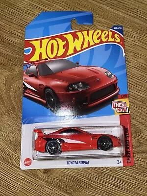 Buy Rare Hot Wheels Toyota Supra Mk4 IV Then And Now New Long Card JDM Import • 7£