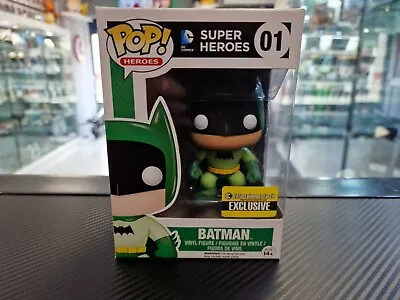 Buy DC Super Heroes Batman (Green) (Entertainment Earth) #01 Funko Pop! • 16.40£