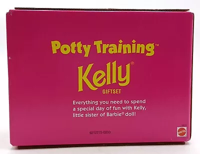 Buy 1997 Potty Training Kelly Barbie Set / Go On The Potty Shelly / Mattel 18676 • 80.83£