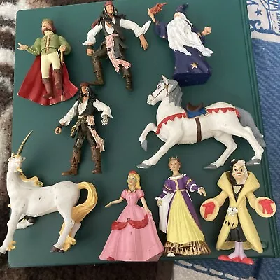 Buy 9 Disney Jack Sparrow Etc Figures • 5£