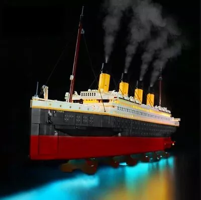Buy LED Light Kit For Lego 10294 Titanic Ship Creator Expert Lighting Set (Classic) • 43.79£