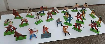 Buy Britains Deetail - Cowboys & Indians Set Of 25 See Listing • 22.99£