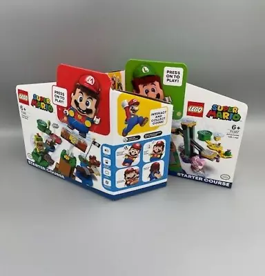 Buy Lego 71360 AND 71367 Super Mario Luigi Starter Course NEW & Sealed FREEPOST • 90£