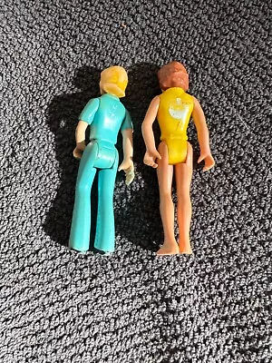 Buy 1974 Fisher Price Figure Girl Dolls As Pictured Used Condition • 25£