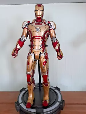 Buy 🔥Hot Toys Mark 42  1/6 Iron Man 3 MK XLII Diecast 02 Chrome Bd Mk42 - UNBOXED • 200£