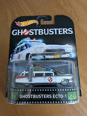 Buy Hot Wheels Ghostbusters ECTO-1 Premium Display Card With Protector 🔥👻  • 45.99£