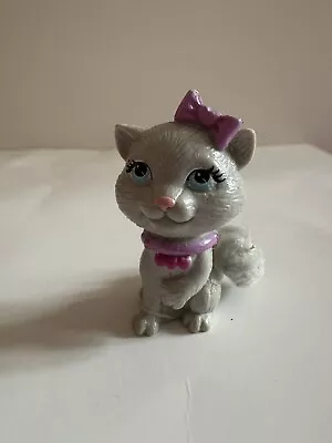Buy 1990s Vintage Kenner Littlest Pet Shop Fluffy Tail Rare Grey Triplet Kittens Cat • 15£